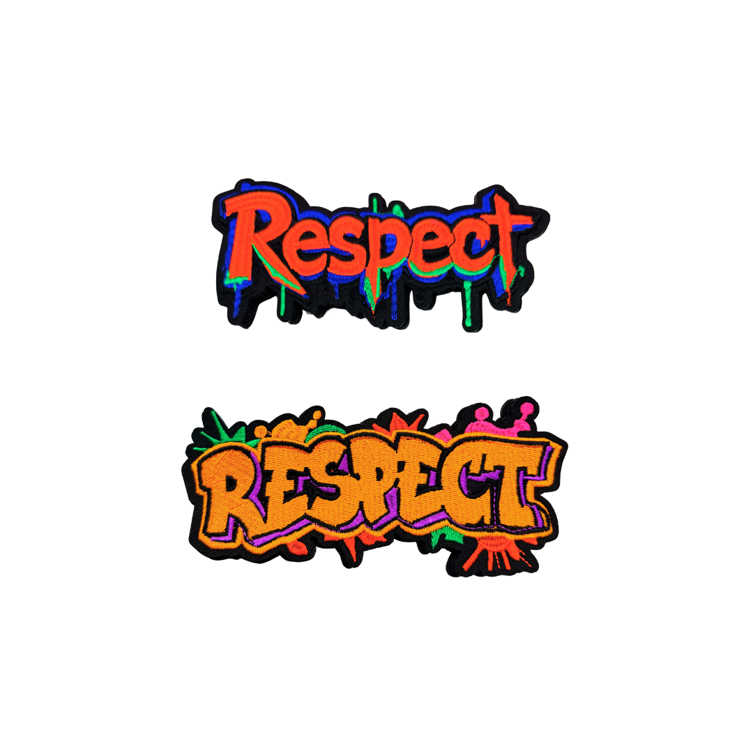 Respect Graffiti Medium Patches