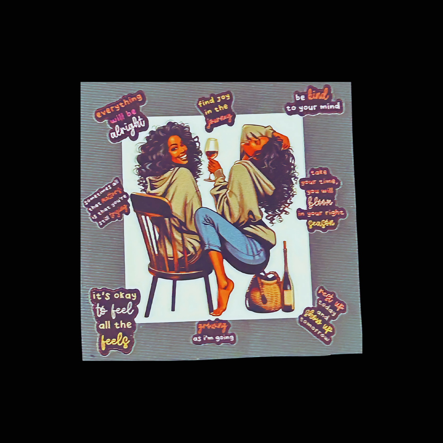 Positive Affirmations UV DTF - 2 Styles