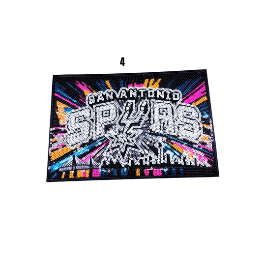San Antonio SPURS Basketball MLarge Patches