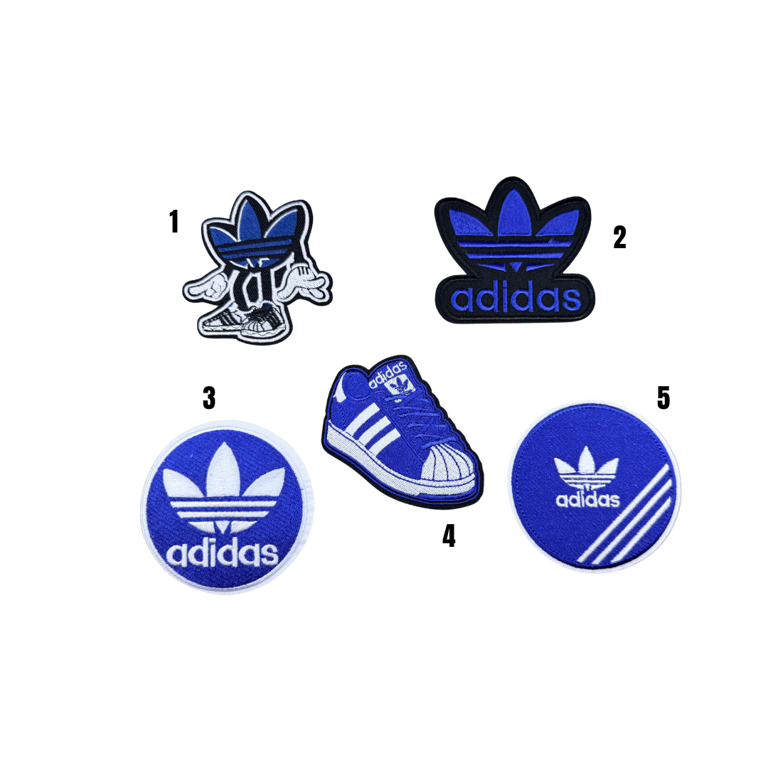 Adidas Inspired Royal Blue Small Patch Collection