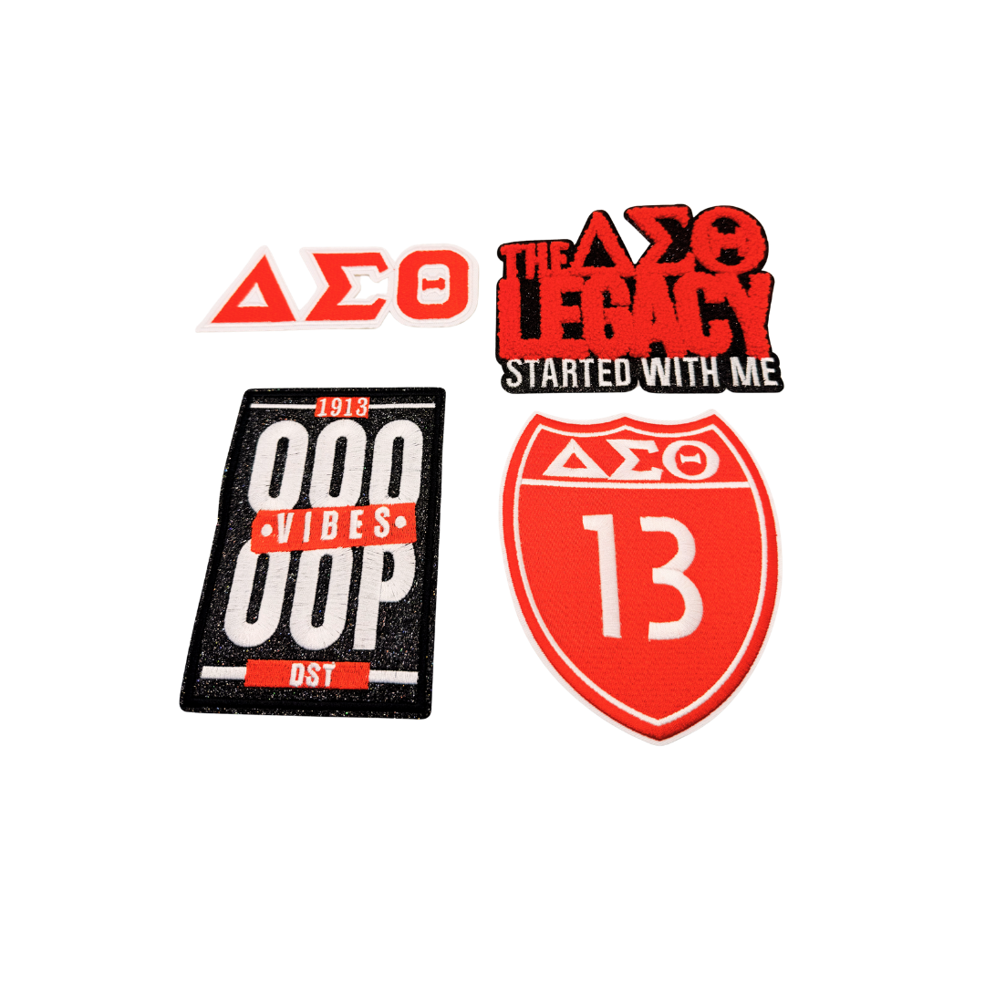 DST Inspired Sorority Medium Patches