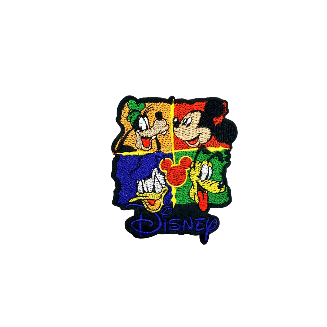 Disne* Cartoon Four Character Small Patch