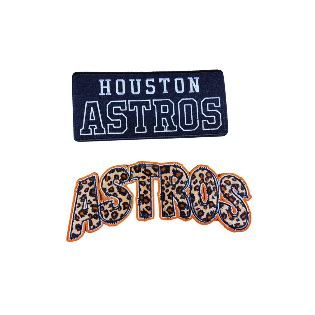 Houston Astros Baseball Large Patches