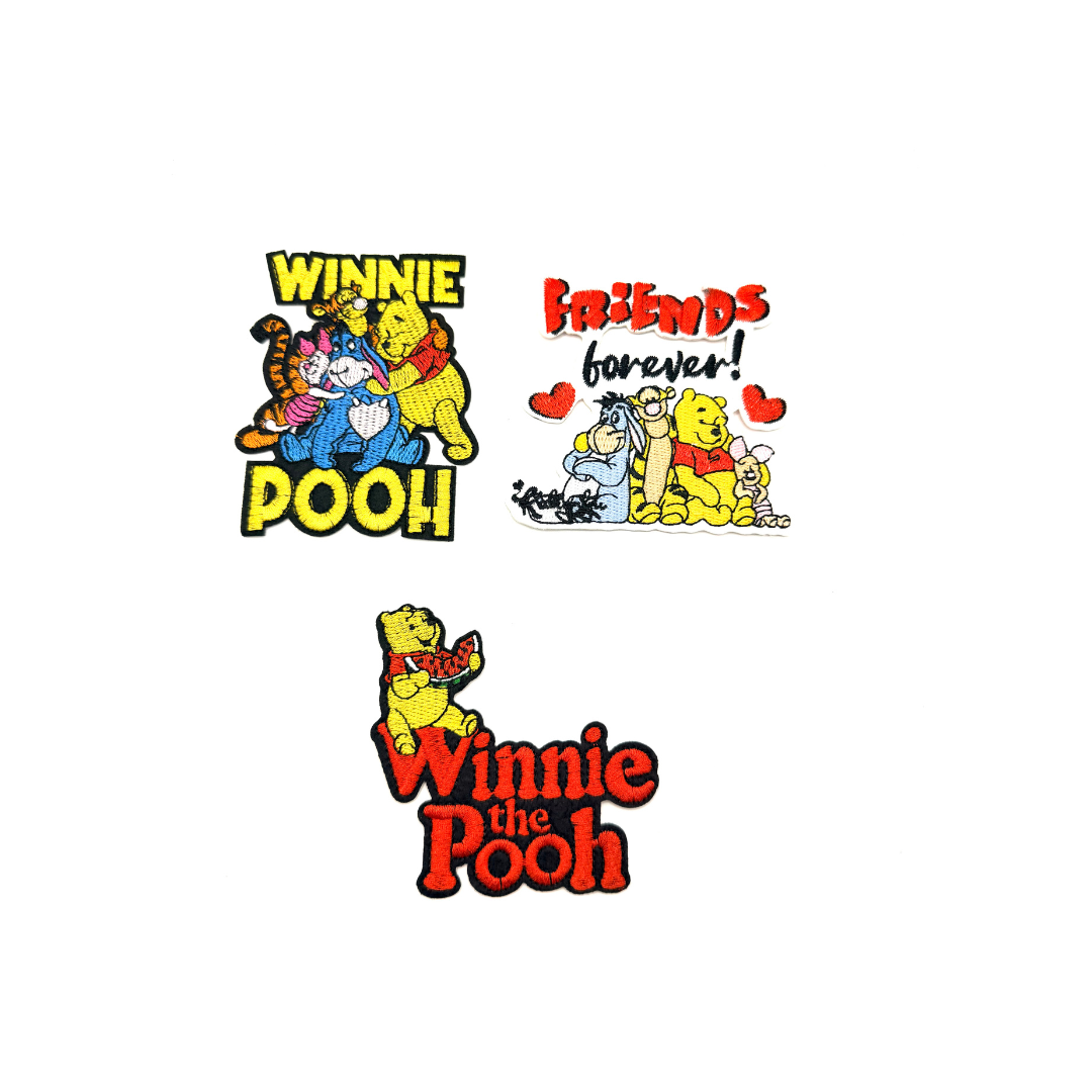 Winni* P**h & Friends Cartoon Character Small Patches