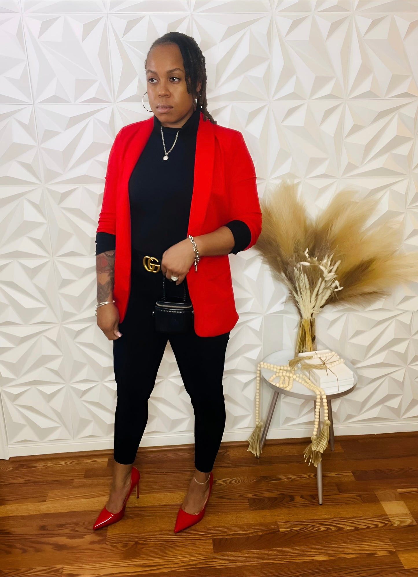 Red Bottom Blazer - Size Medium Only