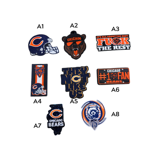 Chicago Bears NFL Football Small Patches -2