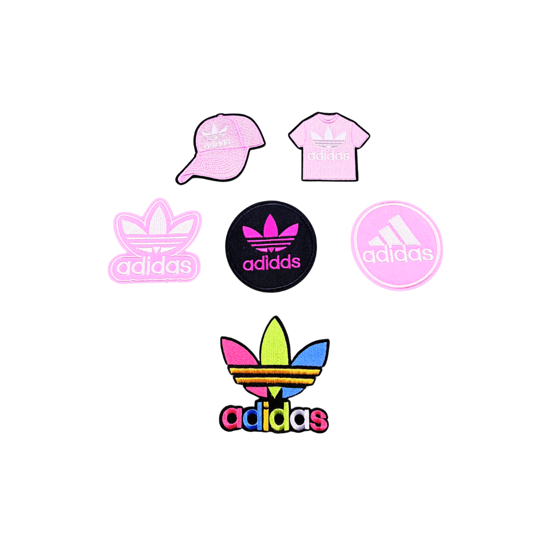 Adidas Inspired Pink Small Patches
