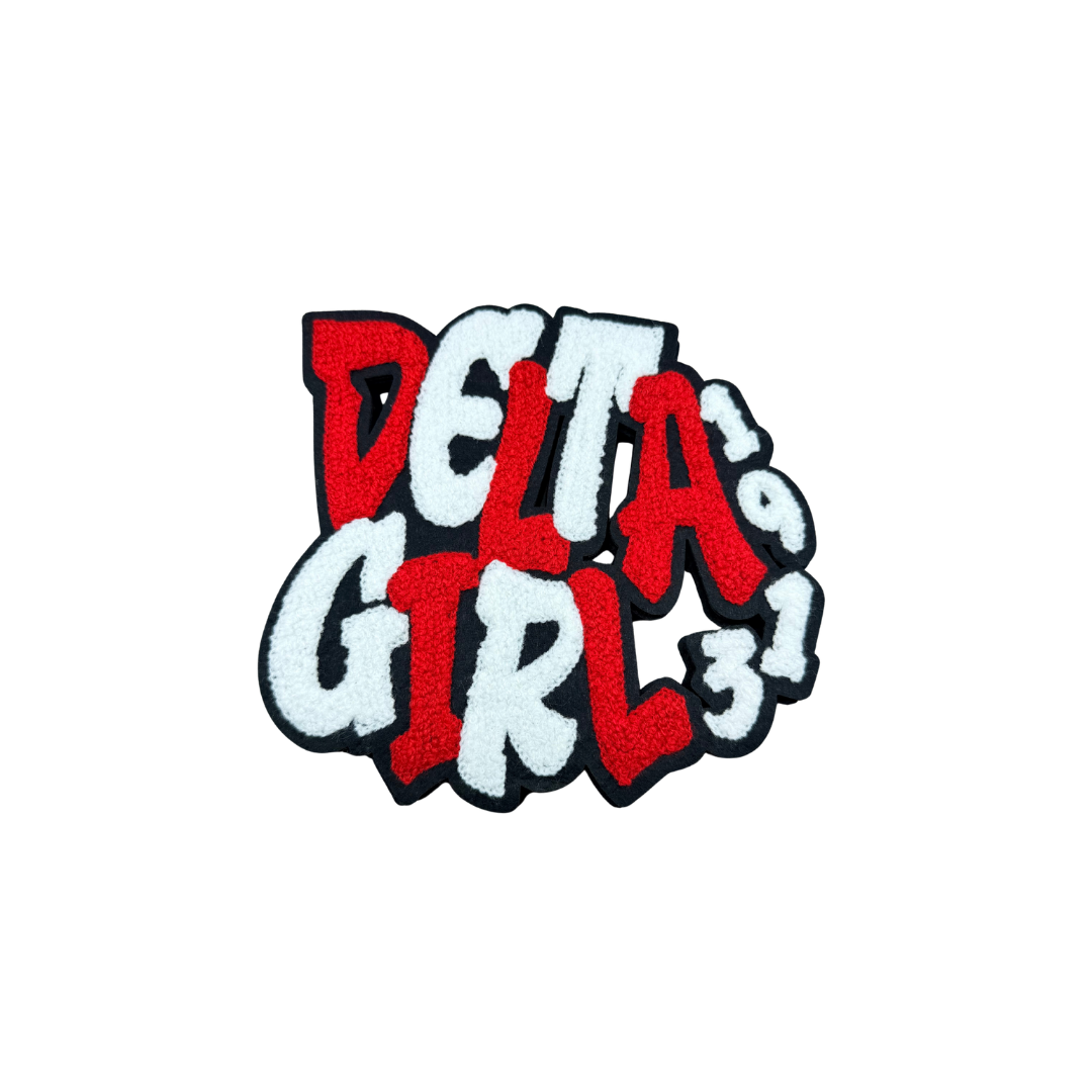 DST Girl 1913 Chenille Large Patch