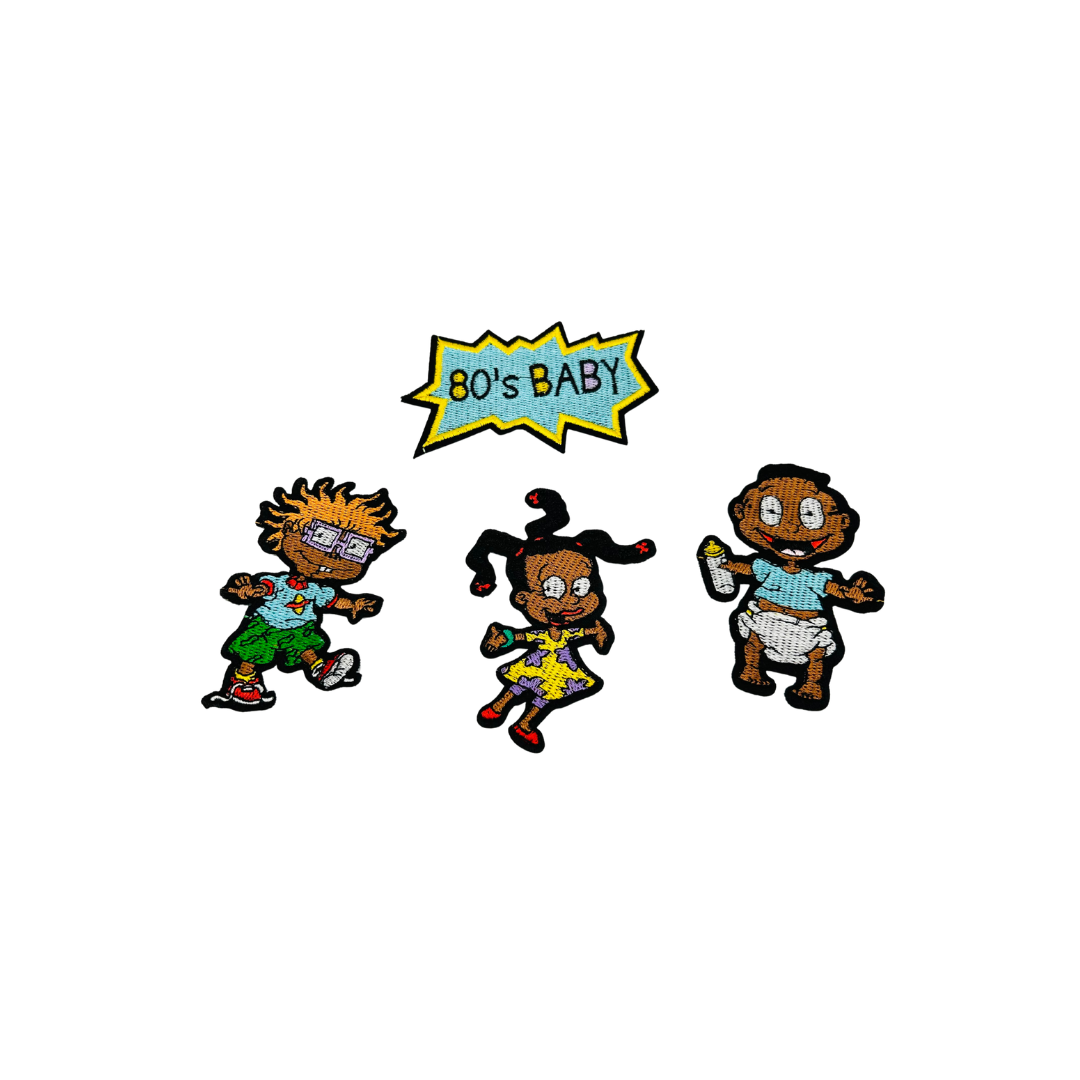 Urban Rug Rats Small Cartoon Small Patches