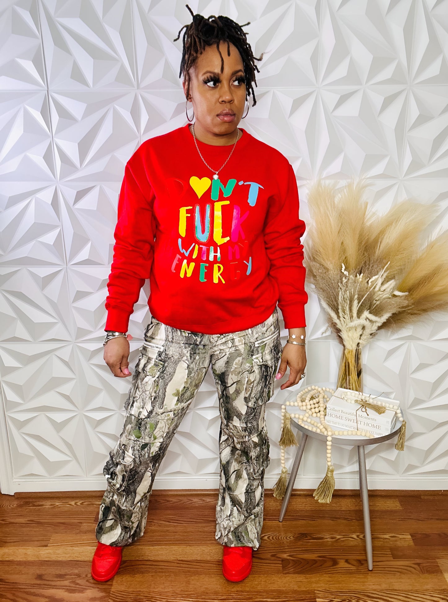 Don't "F" with My Energy Sweater - Size Large Only