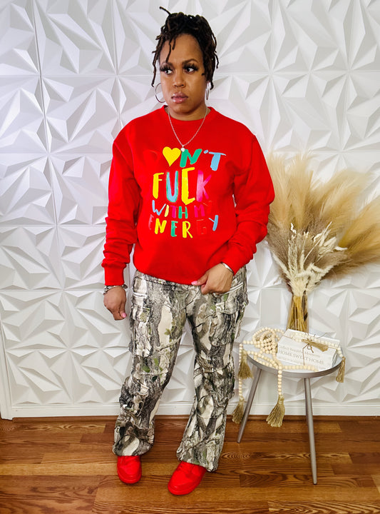 Don't "F" with My Energy Sweater - Size Large Only