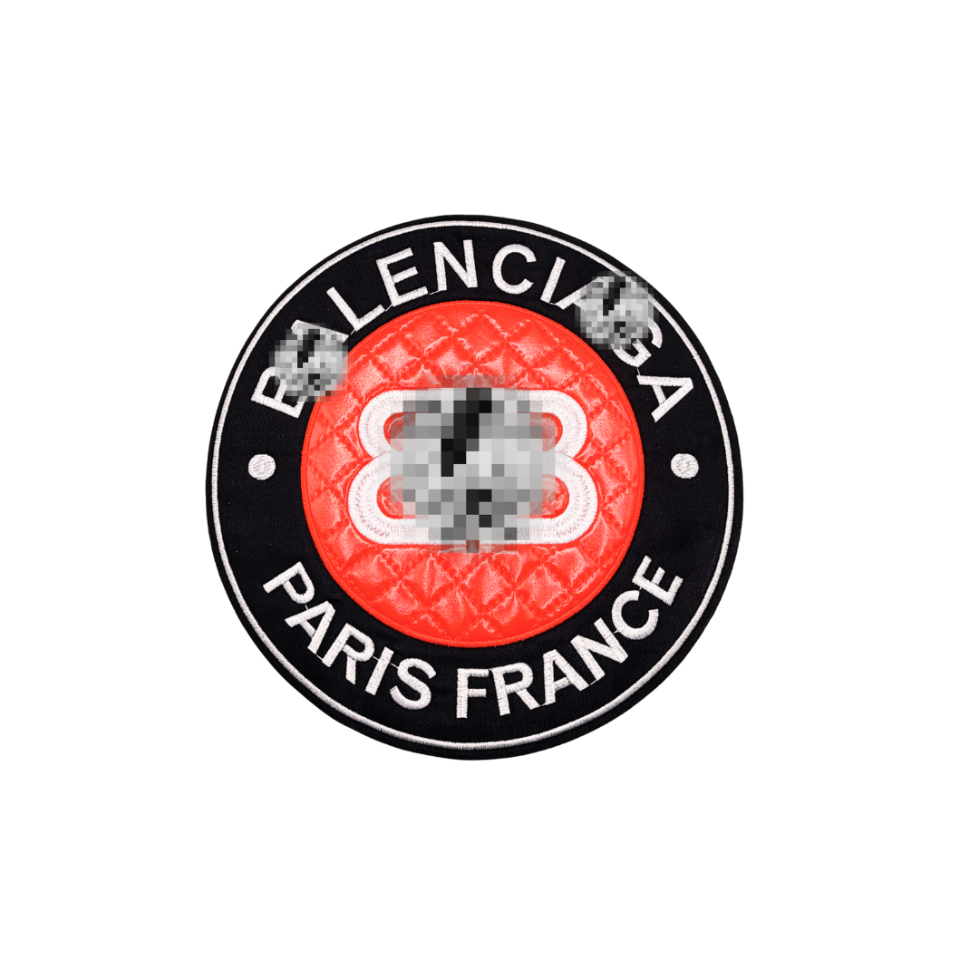 B Designer Inspired Large Leather Patch