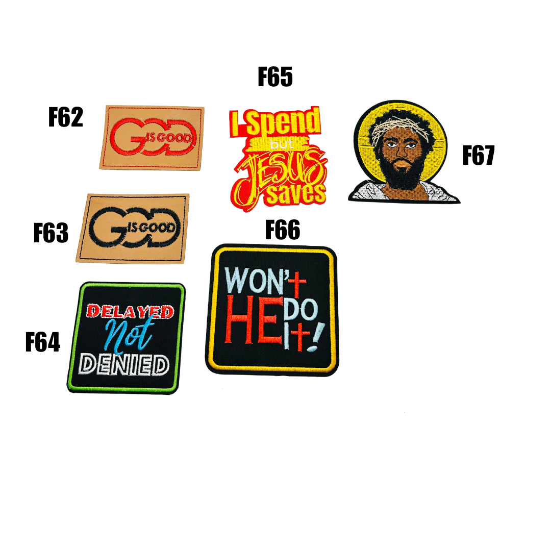 Faith Inspired Small Patches - 7