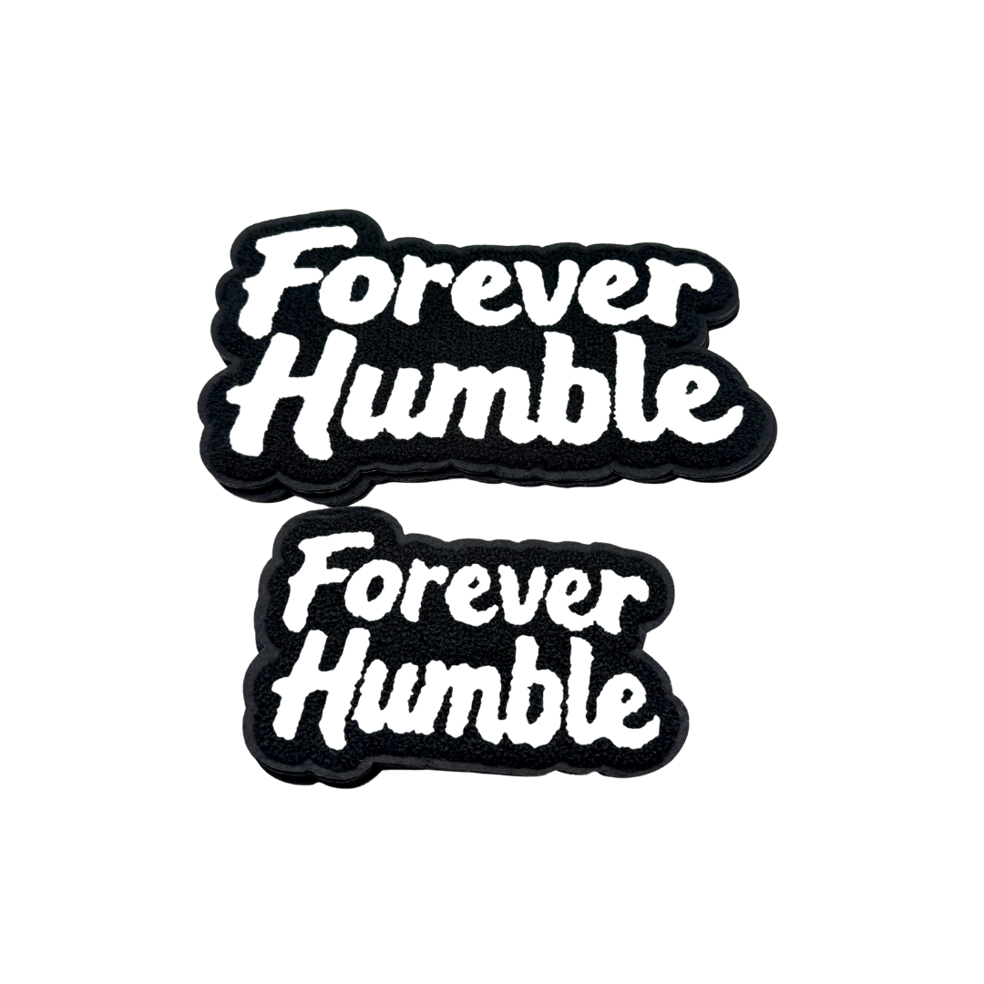 Forever Humble Chenille Patches