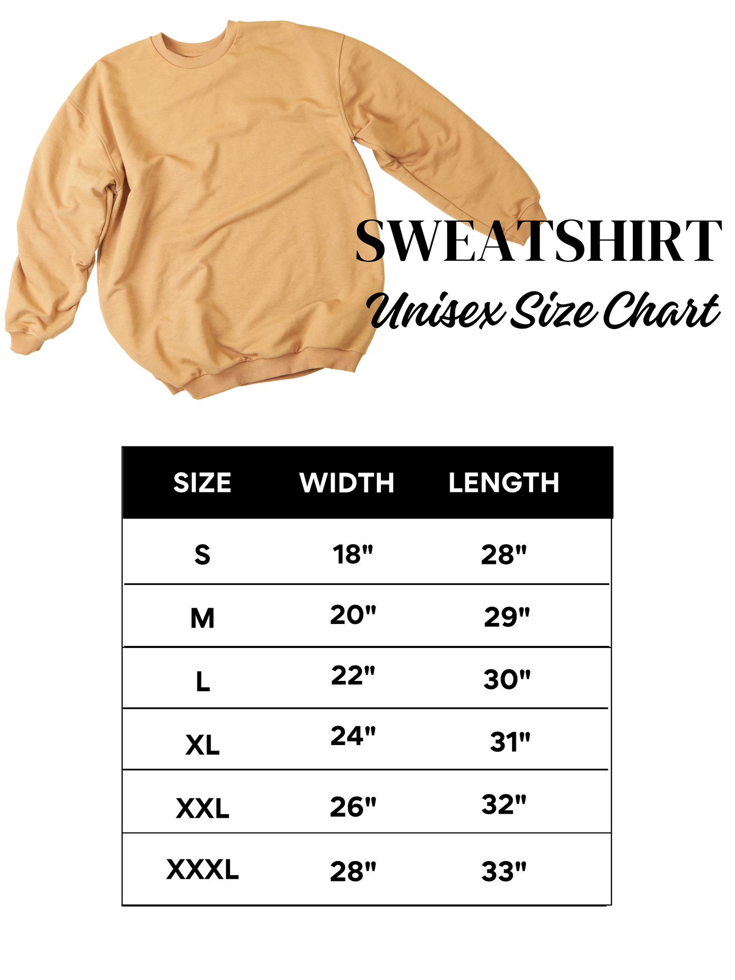 Customize Your Sweatshirt (Adult Unisex Sizes)