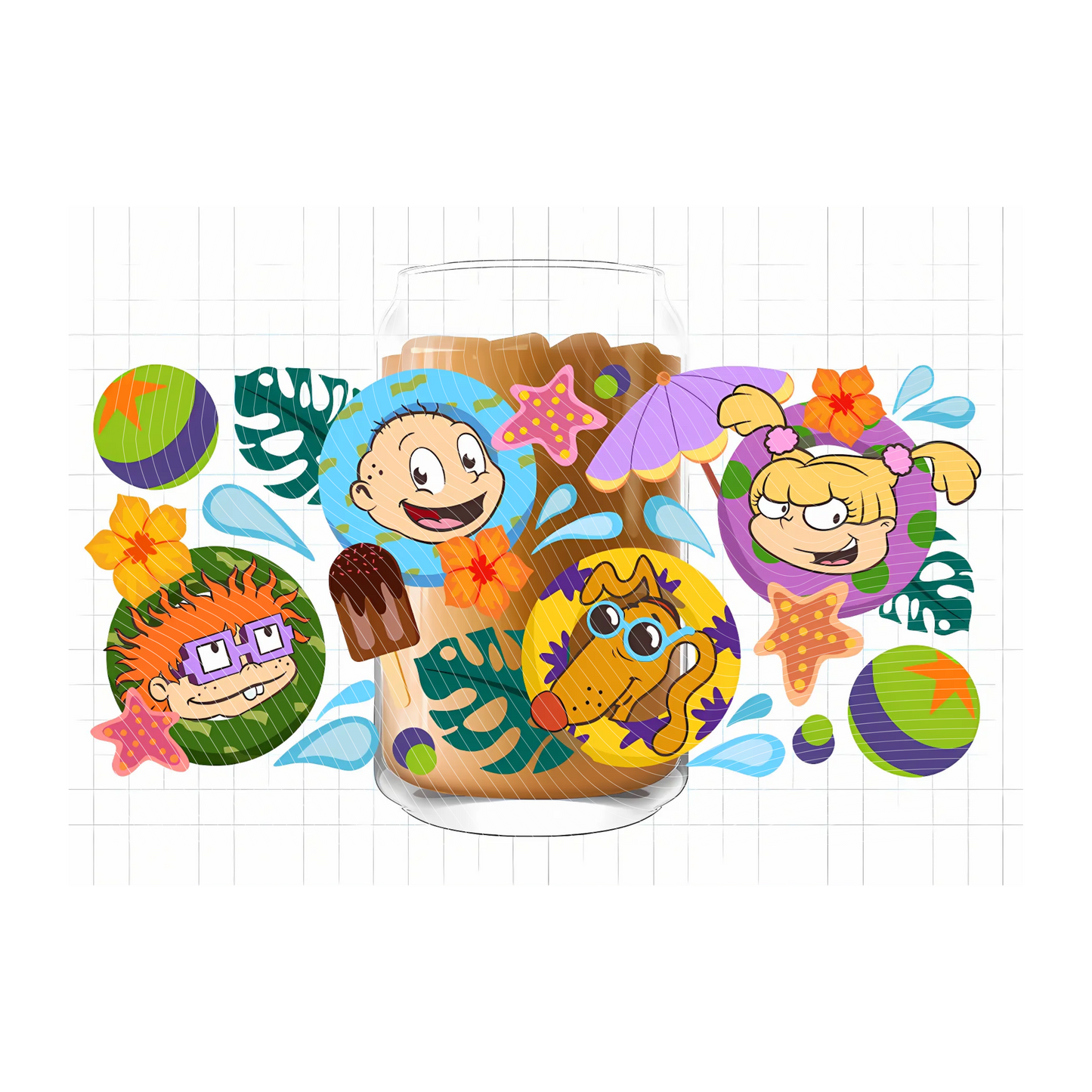 RuggRAts Summer Fun UV DTF