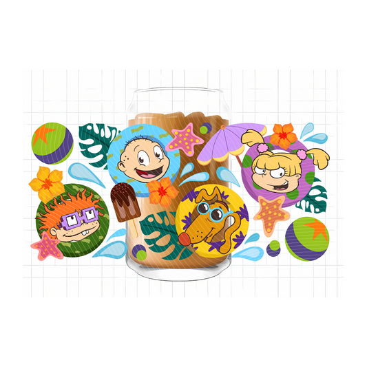 RuggRAts Summer Fun UV DTF