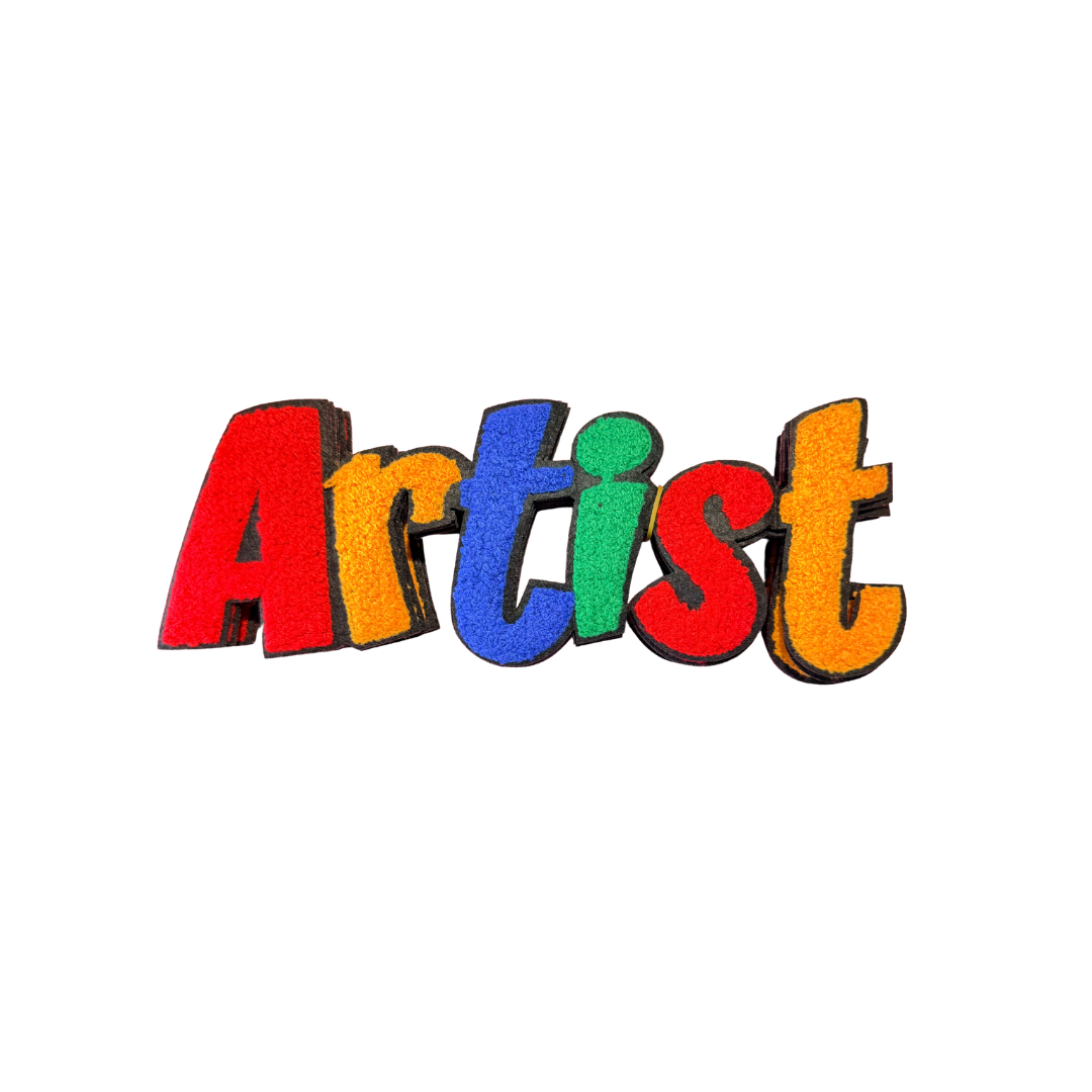 Artist Colorful Large Patch