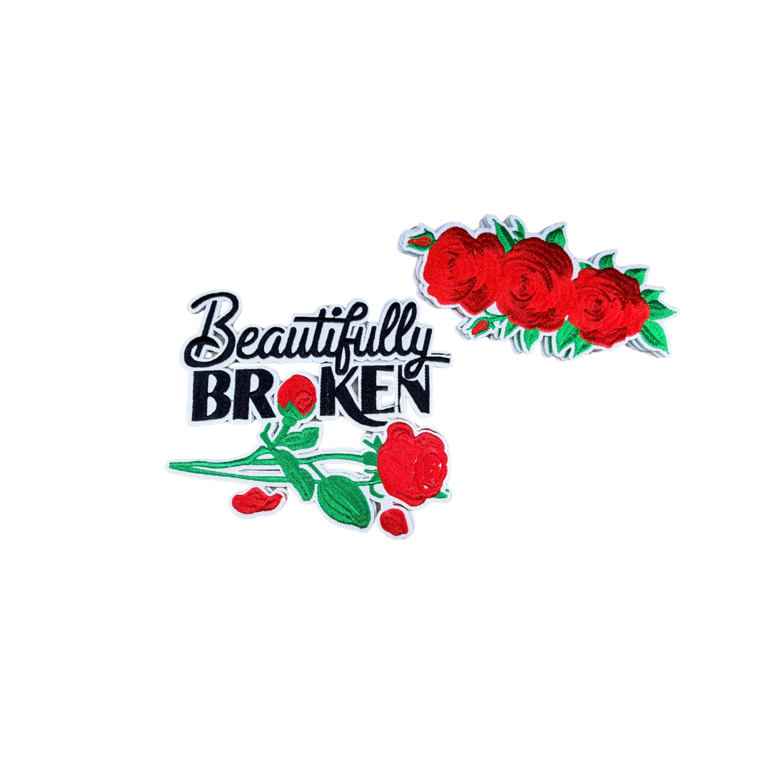 Beautifully Broken Rose Female Medium Patches