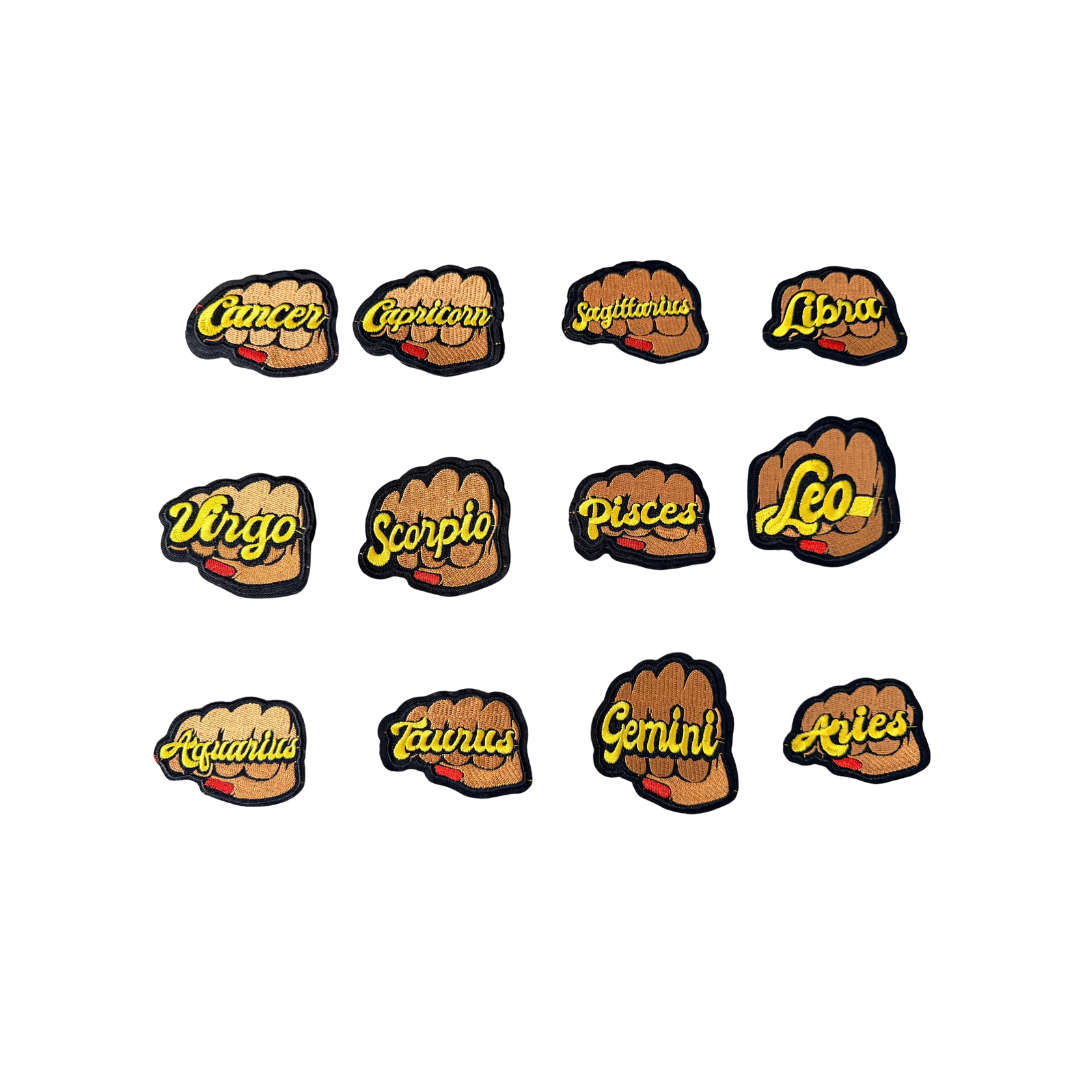 Zodiac Fist Small Patches