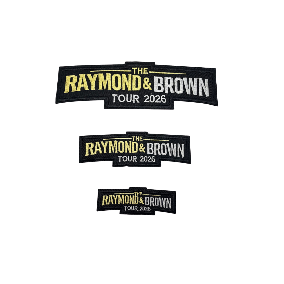 Raymond & Brown Tour Banner Patches