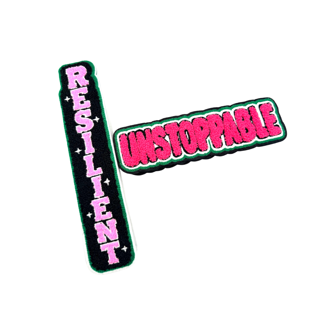 Positive Chenille Large Patches