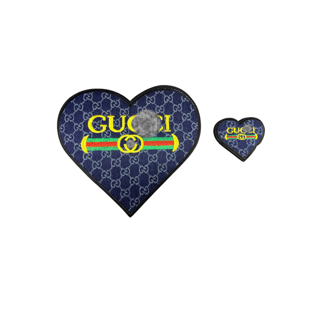 G Denim Hearts Patch Collection