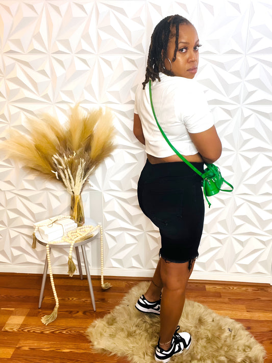 Slick Bermuda Shorts