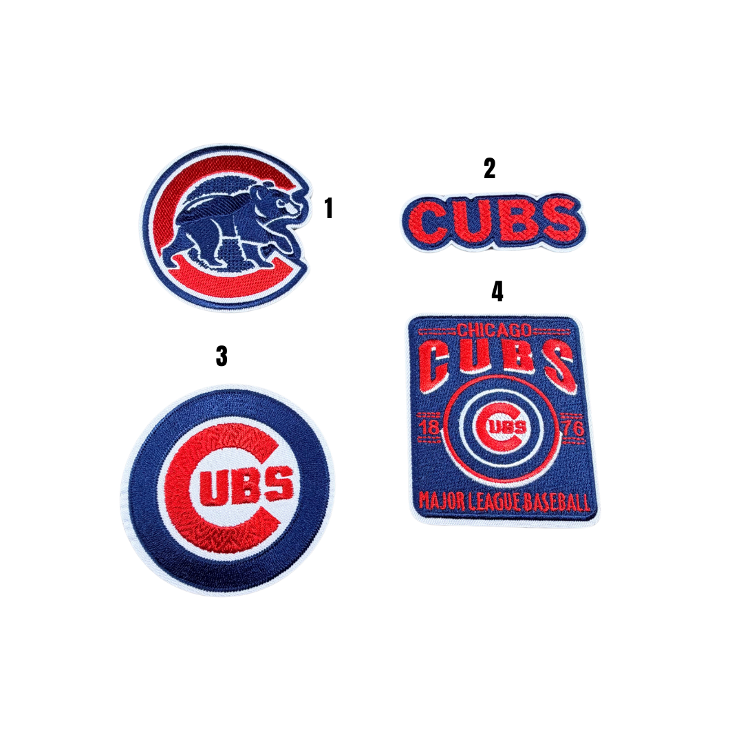 Chicago Cubs MLB Small Patches