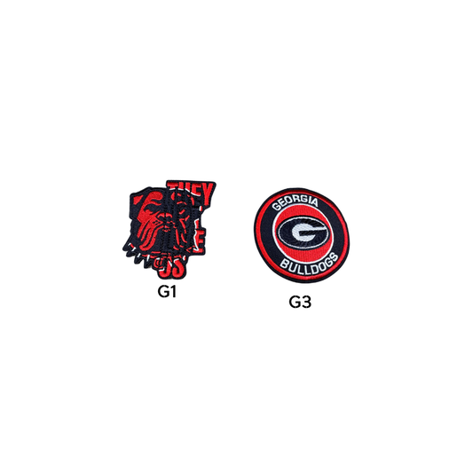 Georgia BullDogs College Small Patches