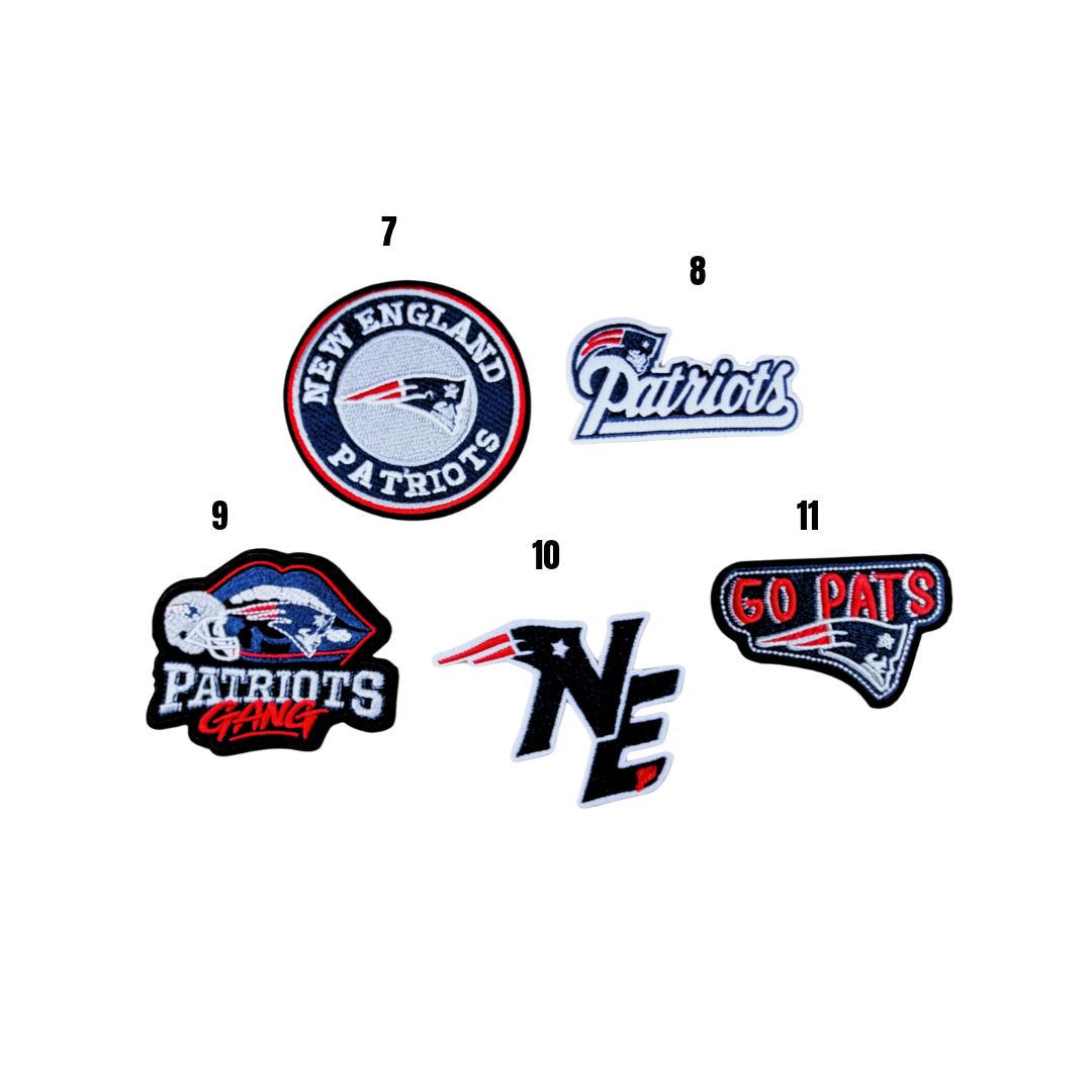 New England Patriots Small Patches