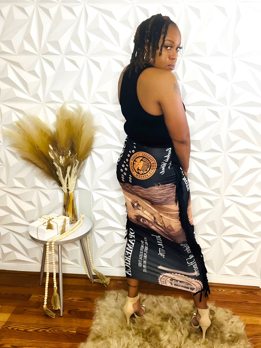 Money Bag Ruffle Skirt