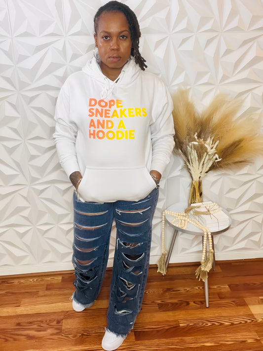 Dope Sneakers & A Hoodie SweatShirt
