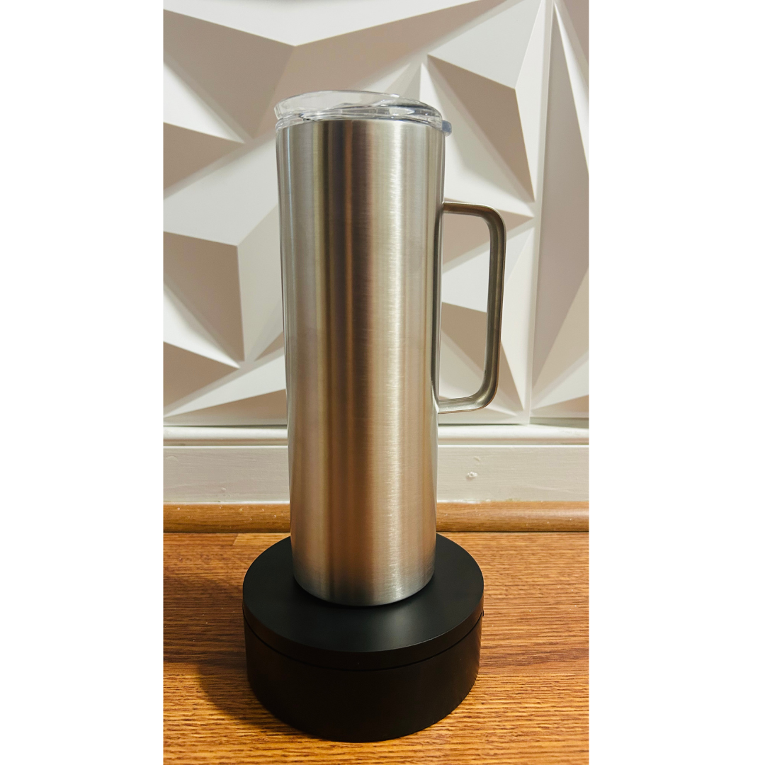 Custom Painted Glitter Tumbler | 20oz Personalized Epoxy Glitter Cup