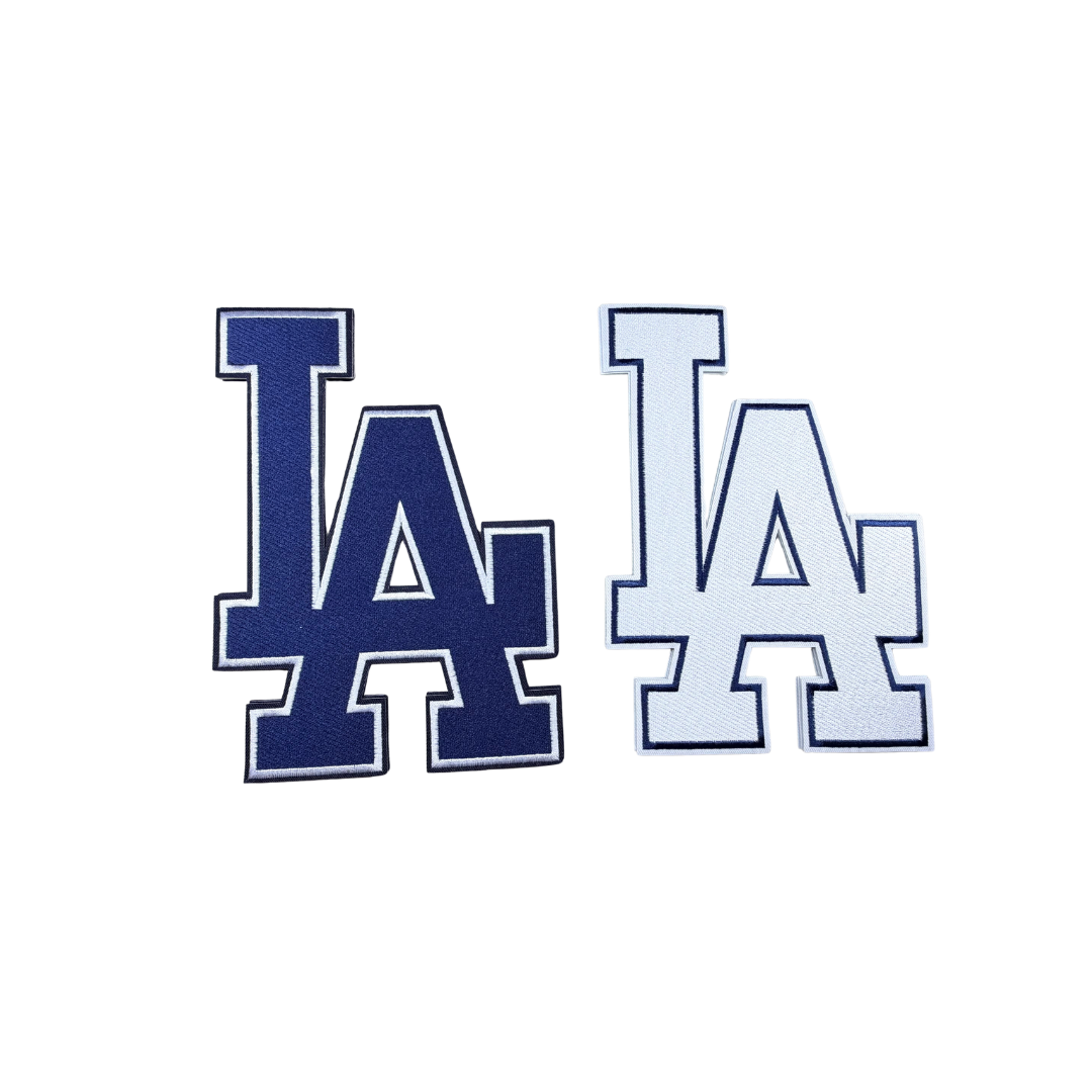 LA Dodgers Baseball Large Patches
