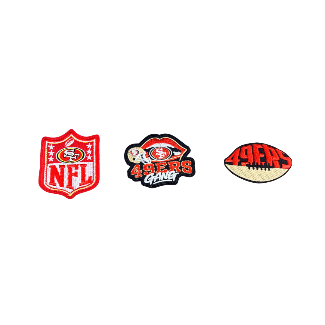 49ers SF Football Small Patches - 2