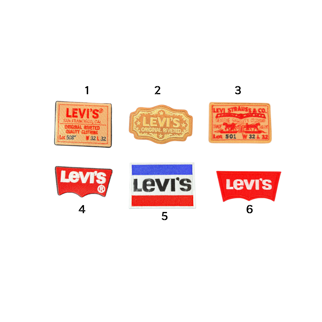 Levi's Tag Inspired Small Patches