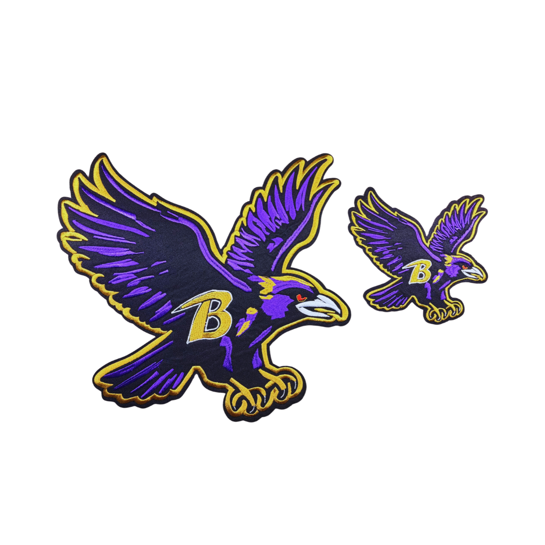 Baltimore Ravens Football Large Bird Patch
