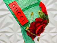 Suede Luxury Flowers & Bling Junk Trucker Hat & Matching Junk Tie Set | Ready to Ship