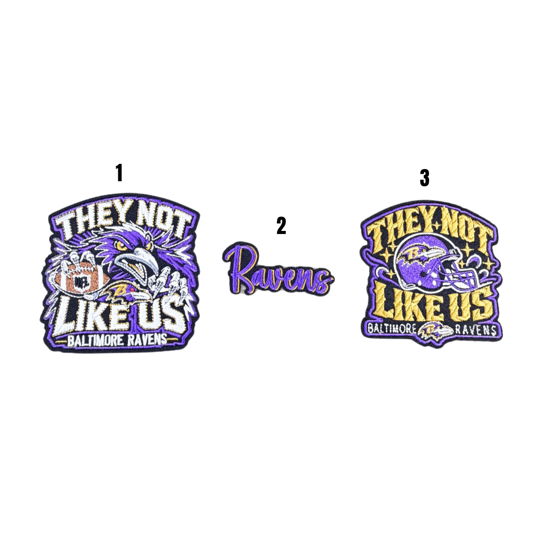 Baltimore Ravens Football Small Patches - 3