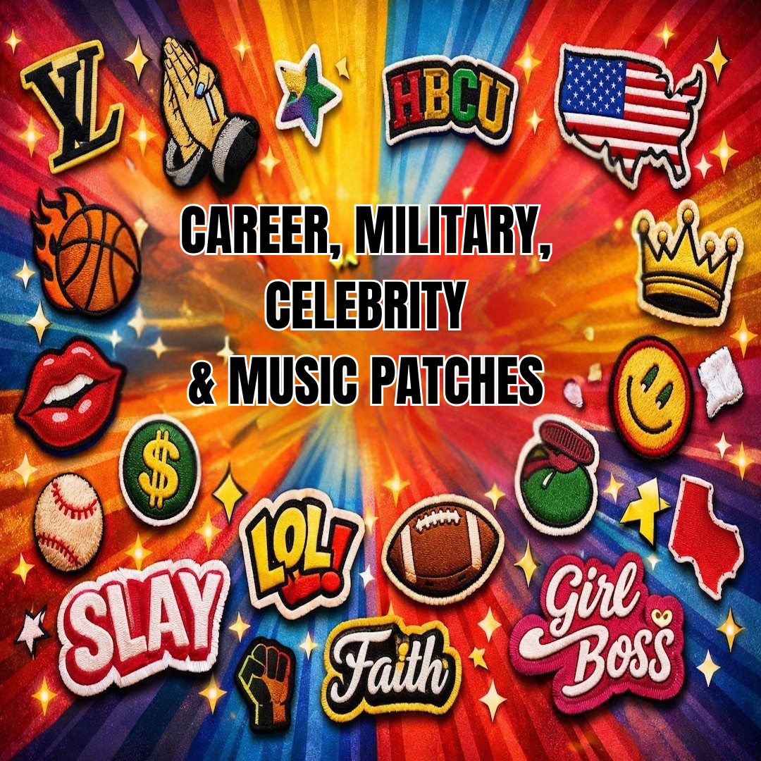 Career, Military, Celebrity & Music Patches