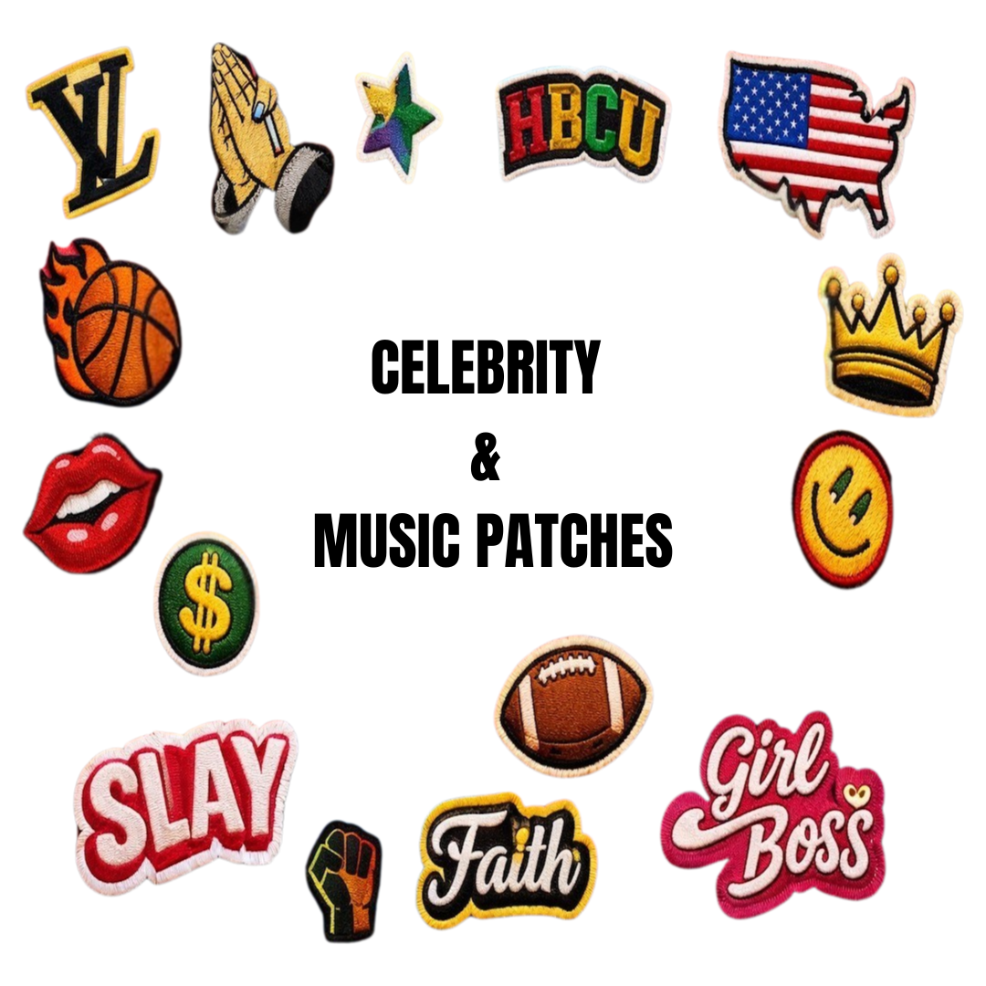 Celebrity, Music & Art Patches
