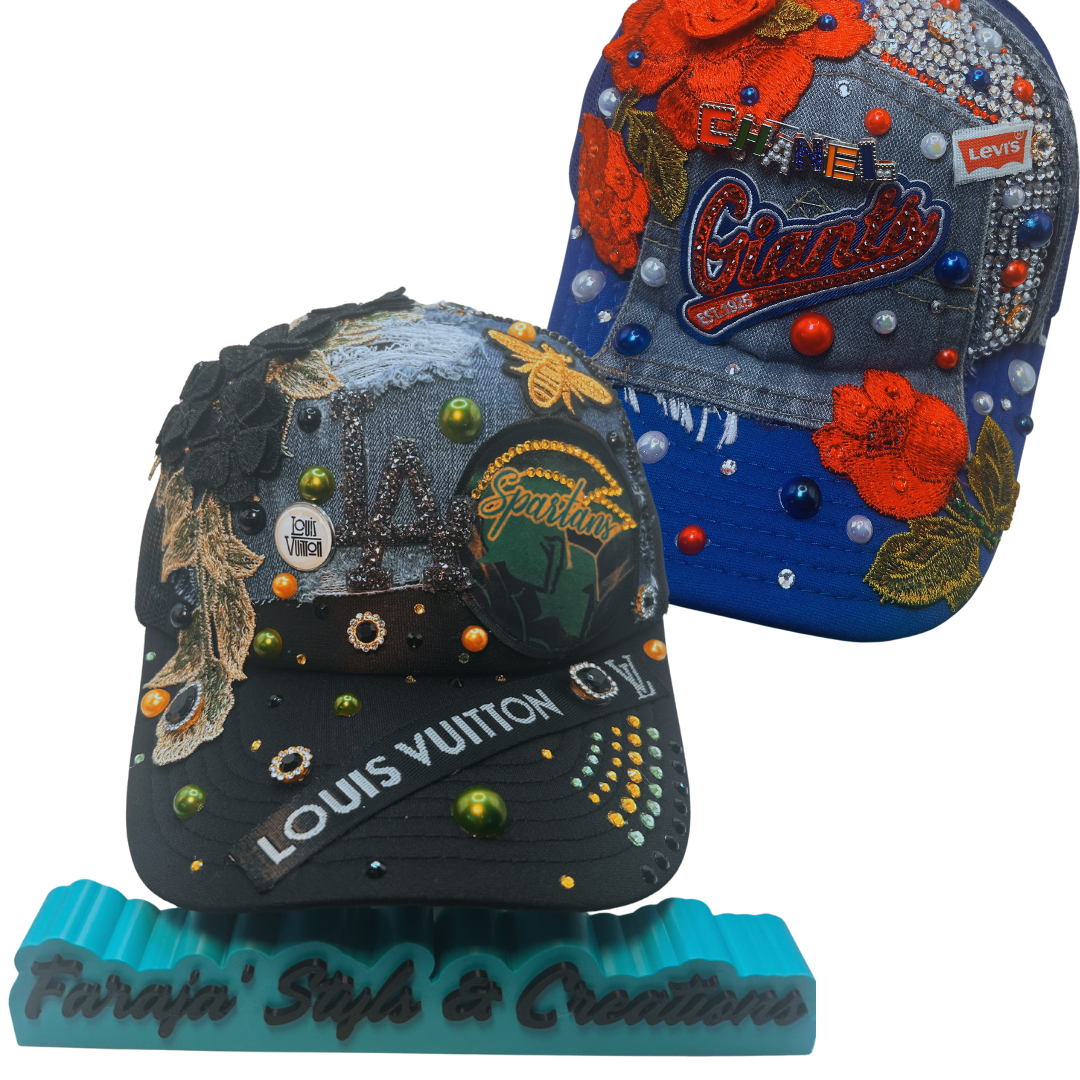 Customize-Design Your NFL, NBA, MLB Team or College Hats
