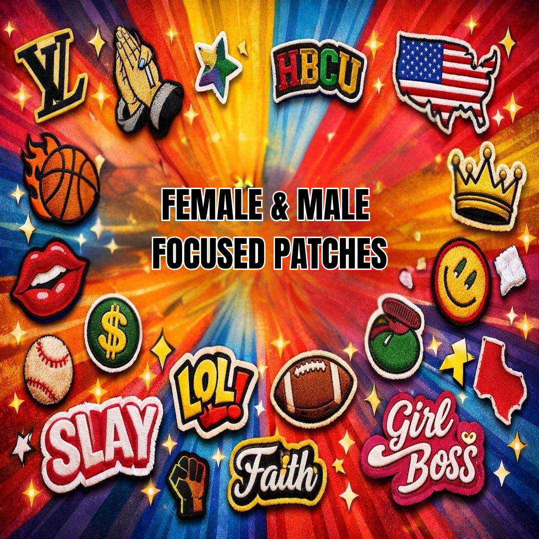 Female & Male Focused Patches