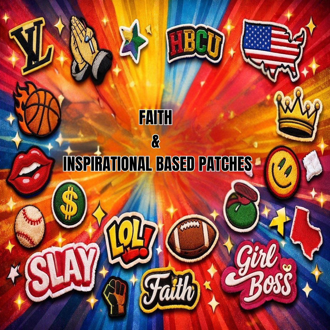 Faith & Inspirational Based Patches