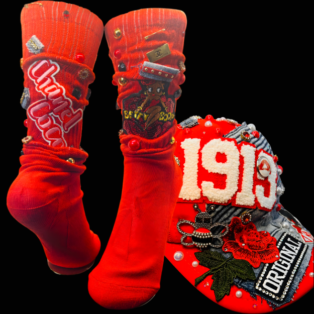 Custom or Premade Junk Socks, Trucker Caps & Beanie Hat Collection