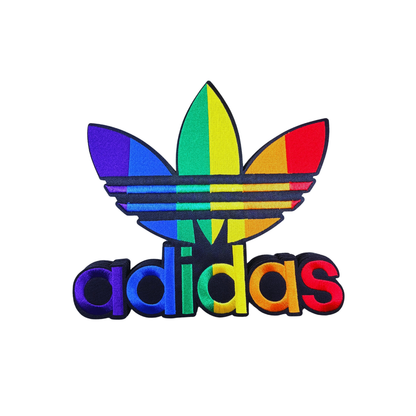 Adidas Inspired Large Logo Sequin Patches (Multiple Colors)