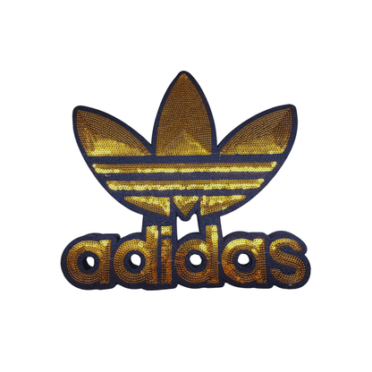 Adidas Inspired Large Logo Sequin Patches (Multiple Colors)