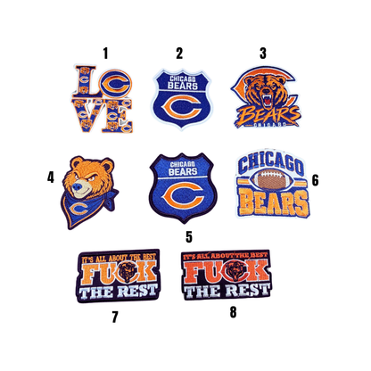 Chicago Bears Football Small Patches - 7