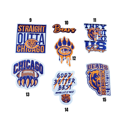 Chicago Bears Football Small Patches - 7